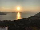 Milos sunset: From the Chora